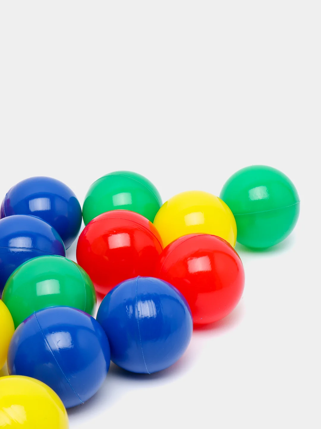 Шарики для сухих бассейнов Green Plast набор 30 штук разноцветные диаметр 7 см.