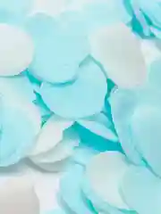 Небесно-голубой хлопья мыла в тубе / детское мыло / мыльные лепестки для ванной / пена