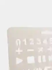 Молочный трафарет для творчества
