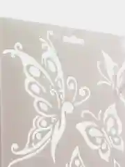 Зеленый трафарет для творчества