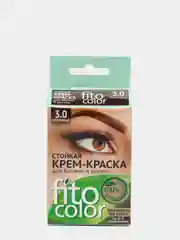 Крем-краска для бровей и ресниц, коричневый.
