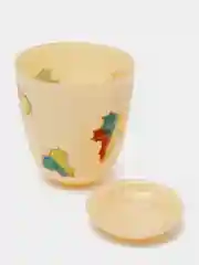 Горшок NiNaGlass крш."Листья"/С