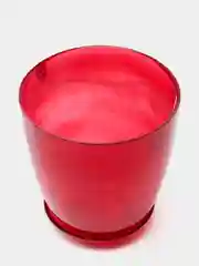 Горшок NiNaGlass алеб.крш.рубин/С