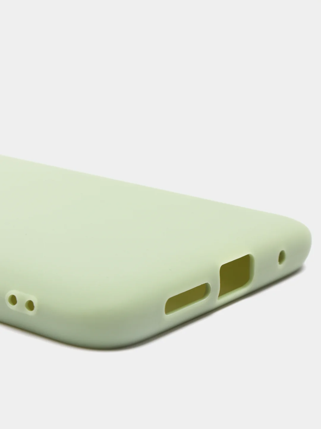 Оливковый чехол Xiaomi Poco M3 силиконовый матовый