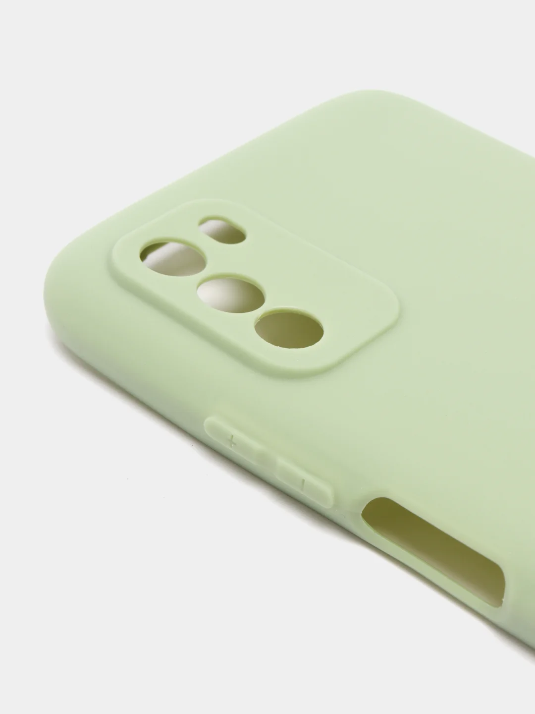 Оливковый чехол Xiaomi Poco M3 силиконовый матовый