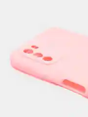 Розовый чехол Xiaomi Poco M3 силиконовый матовый
