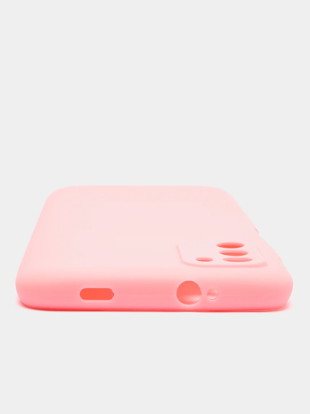 Розовый чехол Xiaomi Poco M3 силиконовый матовый