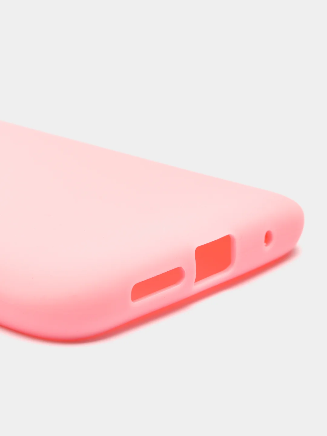 Розовый чехол Xiaomi Poco M3 силиконовый матовый
