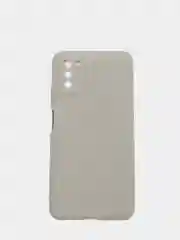 Серый меланж чехол Xiaomi Poco M3 силиконовый матовый
