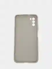 Серый меланж чехол Xiaomi Poco M3 силиконовый матовый
