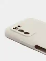 Серый меланж чехол Xiaomi Poco M3 силиконовый матовый