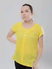 Желтый джемпер женский