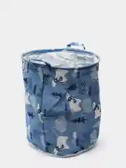 Голубой корзина для хранения игрушек, белья, одежды/Большая корзина с ручками