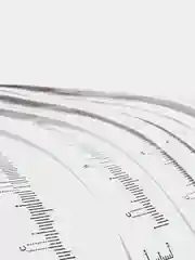 Белый myruler, наклейка-линейка для построения формы бровей, 10 шт