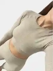 Спортивный фитнес комплект для йоги и спорта, рашгард-топ, леггинсы