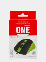 Зеленый мышь компьютерная проводная, 5 цветов, Smartbuy ONE SBM-352-K
