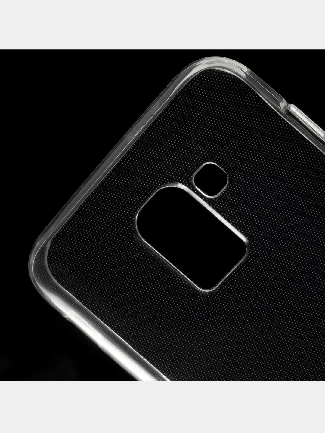 Чехол силиконовый прозрачный Samsung Galaxy A3/A6+/J8/J4/A8+/J6/A7/S8+/A6+