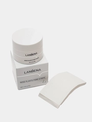 Маска крем от черных точек для носа Lanbena Nose, 60 очищающих полосок