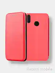 Красный чехол книжка Huawei Honor 8X ( Хонор 8х )