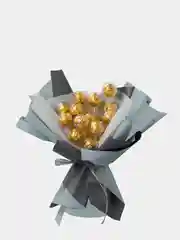 Шар - капсула прозрачный, пластиковый, флористический D-3.8 см 5шт, 10 шт