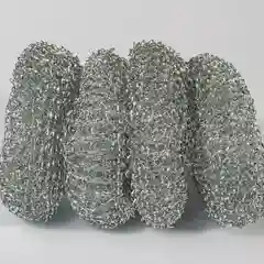 Металлическая мочалка для посуды, 10 штук