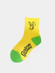 Желтый детские носки,  4, 6, 7, 9, 10, 12 лет, унисекс