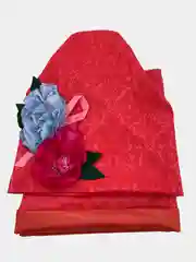Кораллово-розовый шапка с хомутом демисезонная