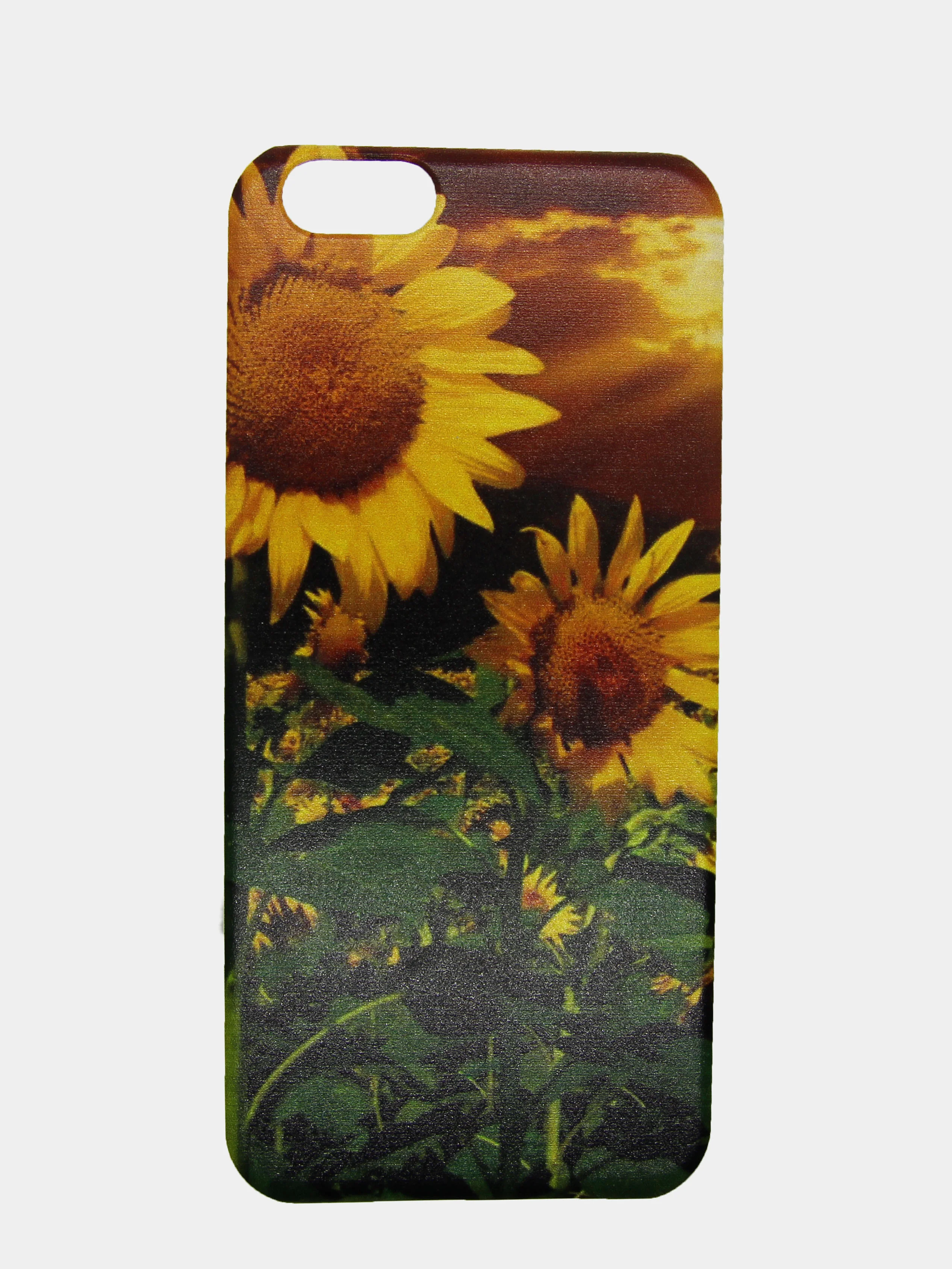 Горчичный чехол-накладка iPhone 6 / 6s пластиковый с рисунком