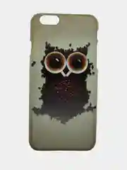 Шоколадный чехол-накладка iPhone 6 / 6s пластиковый с рисунком