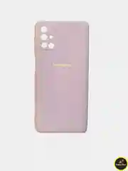 Лавандовый защитный силиконовый чехол Silikone Cover для Samsung M31S
