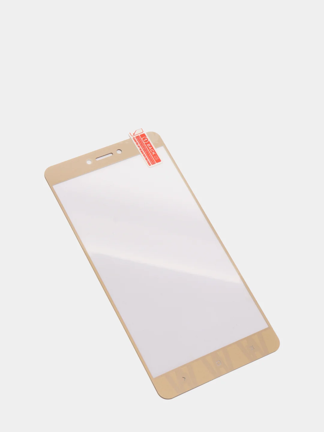 Золотой защитное стекло цветное REDMI NOTE 4X 32, 64gB, NOTE 4 Global version