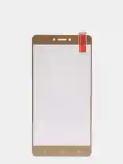 Золотой защитное стекло цветное REDMI NOTE 4X 32, 64gB, NOTE 4 Global version