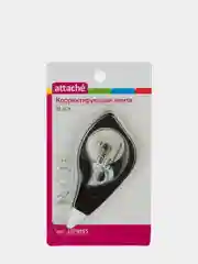 Корректирующая лента, 5 мм x 8 м, Attache, Black & White