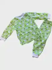 Зеленый пижама детская