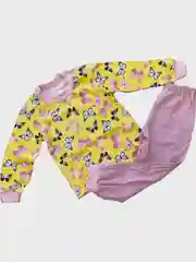 Желтый пижама детская