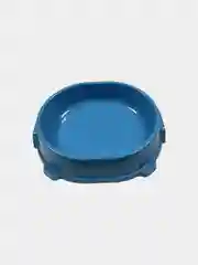 Миска для домашних животных FAVORITE FG17903, пластиковая, нескользящая, голубая, 0,22 л