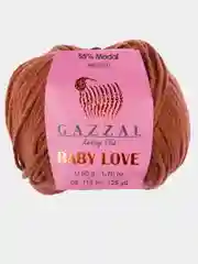 Пряжа Беби Лав Газзал Baby Love Gazzal 55%-модал 45%-акрил 50 г 115 м