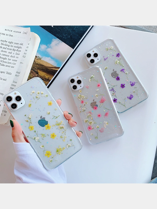 Чехол "Настоящие цветы" для iPhone 11
