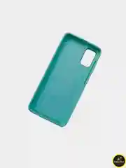 Бирюзовый защитный силиконовый чехол Silikone Cover для Samsung A41
