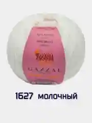 Молочный пряжа Беби Лав Газзал Baby Love Gazzal 55%-модал 45%-акрил 50 г 115 м