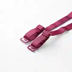 Бордовый кружевной комплект: бюстгальтер и трусики