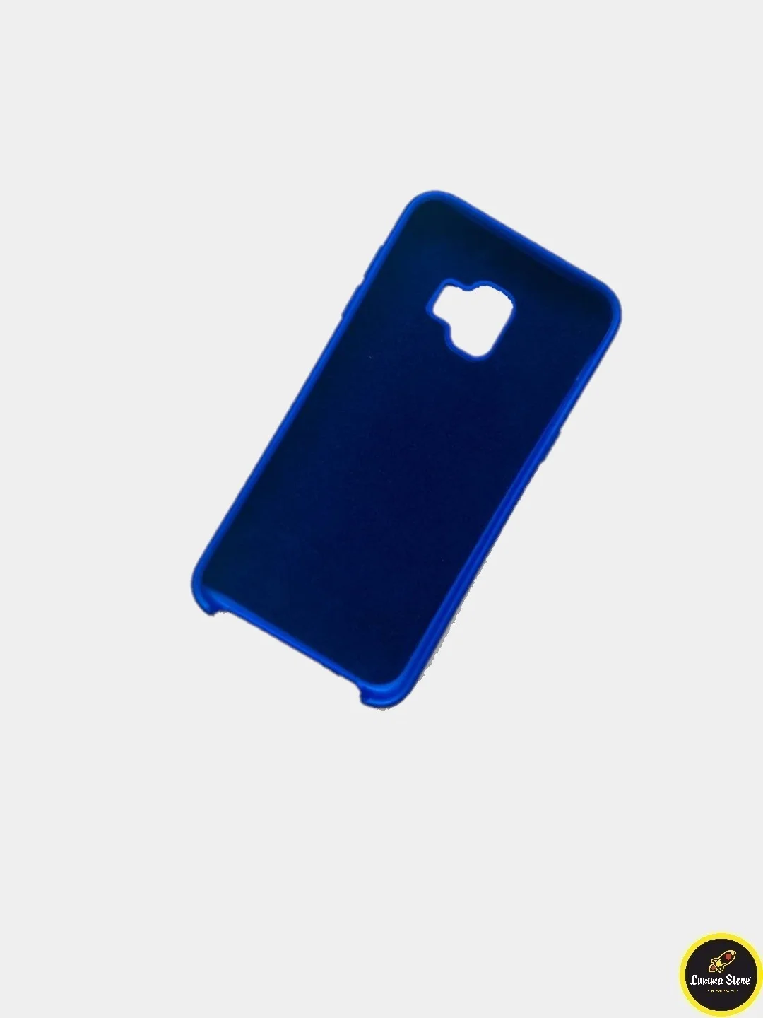 Синий защитный силиконовый чехол Silikone Cover для Samsung J2 CORE