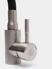 Смеситель для кухни РМС SUS124BL-016F черный гибкий излив нержавеющая сталь