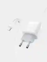 Белый сетевое зарядное устройство, HOCO micro-USB кабель, 3A, QC 3.0