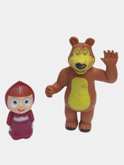 Набор Фигурок "Маша и Медведь" Затейники 10 см Игрушка Детская