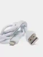 СЗУ HOCO C73A 2-USB + Lightning кабель (белый)