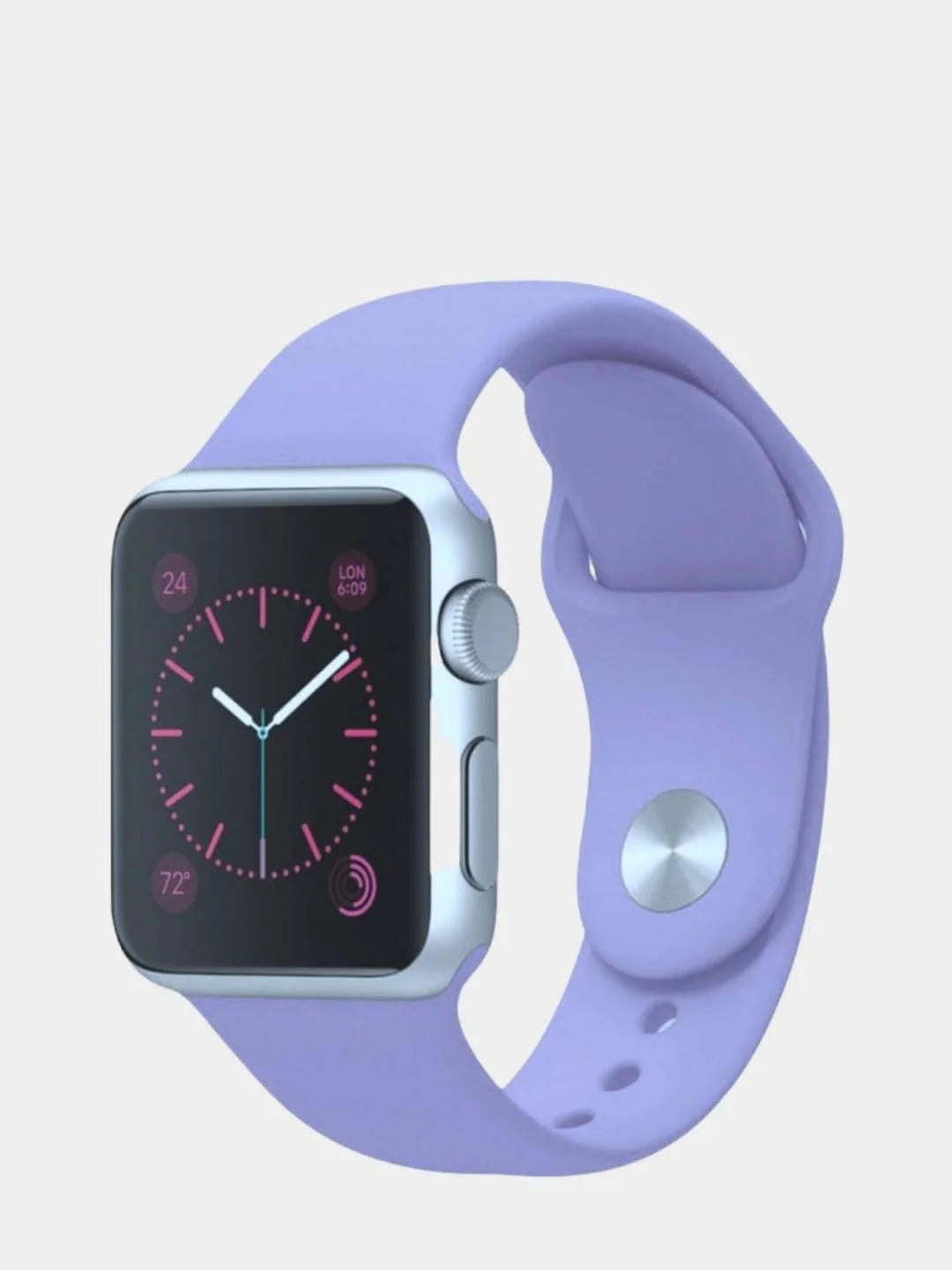 Кремовый силиконовый ремешок для Apple Watch X22 PRO М36 М16 М26 Х7 38/40/42/44