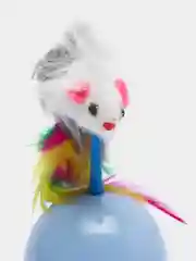 Игрушка для кошек "Мышь-неваляшка"