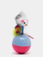 Игрушка для кошек "Мышь-неваляшка"