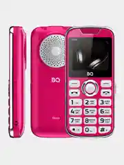 Розовый кнопочный телефон BQ 2005 Disco, без камеры